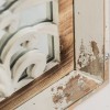 Espejo vintage madera blanco de Burkina Home - ALBAICIN