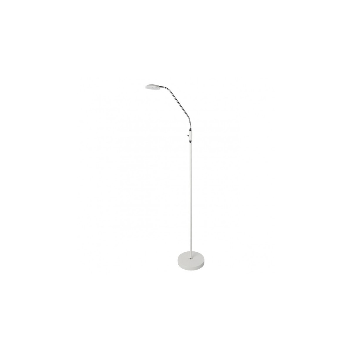 Lámpara Led de pie moderna forma curva de Schuller - TRAZO