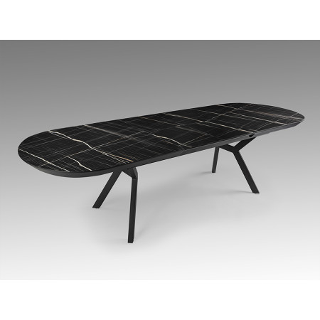 Mesa comedor acabado mármol negro - ANTEA
